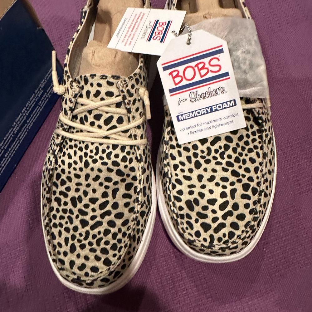 Blowfish Leopard Print Athletic Shoes